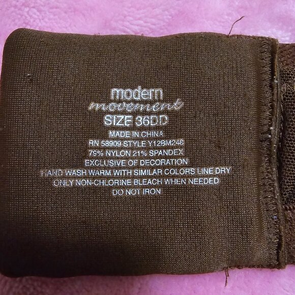 3 pairs of 36DD bra bundle (paramour, modern movement, and unknown) - Picture 8 of 11